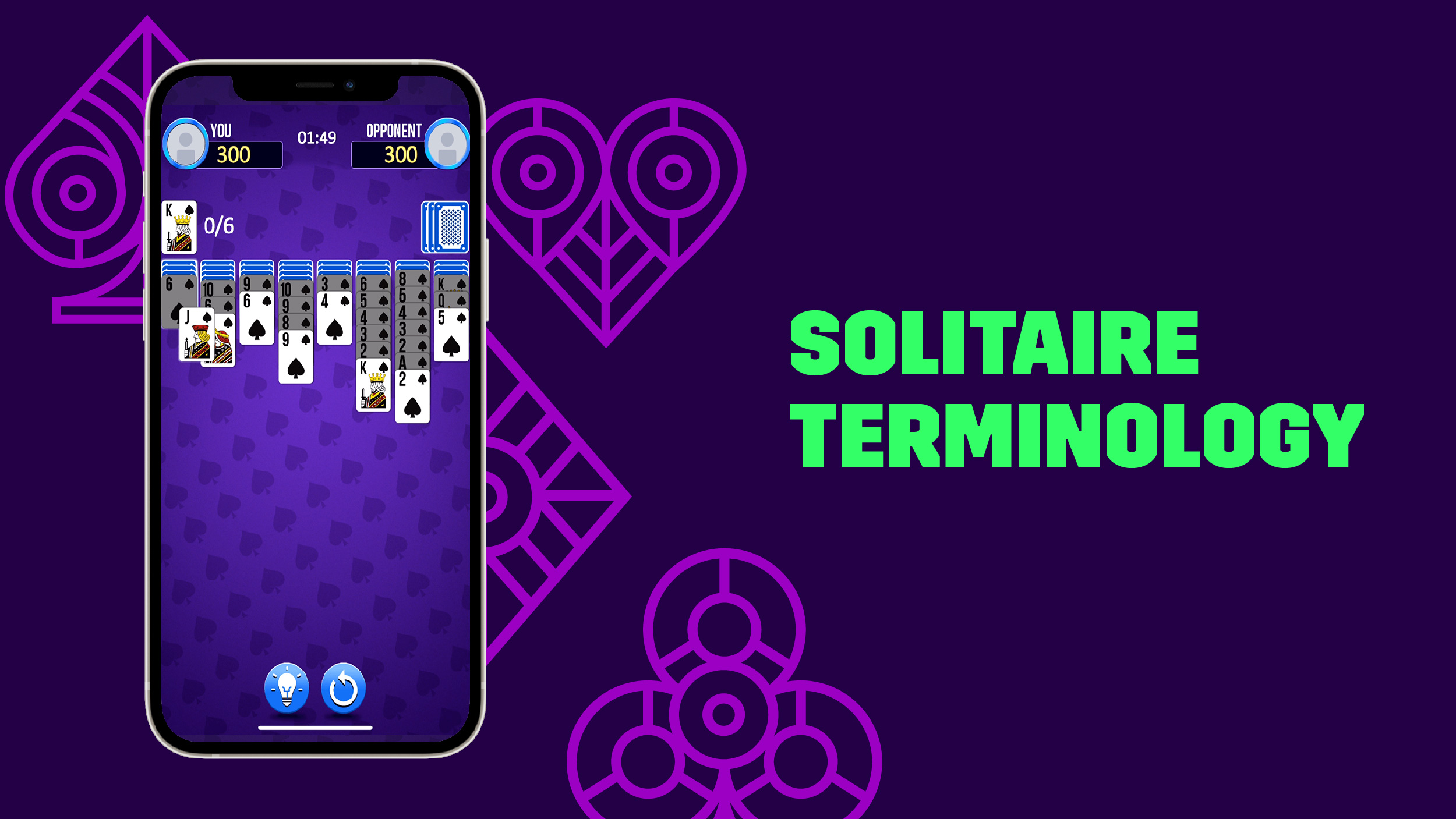 solitaire game terminology