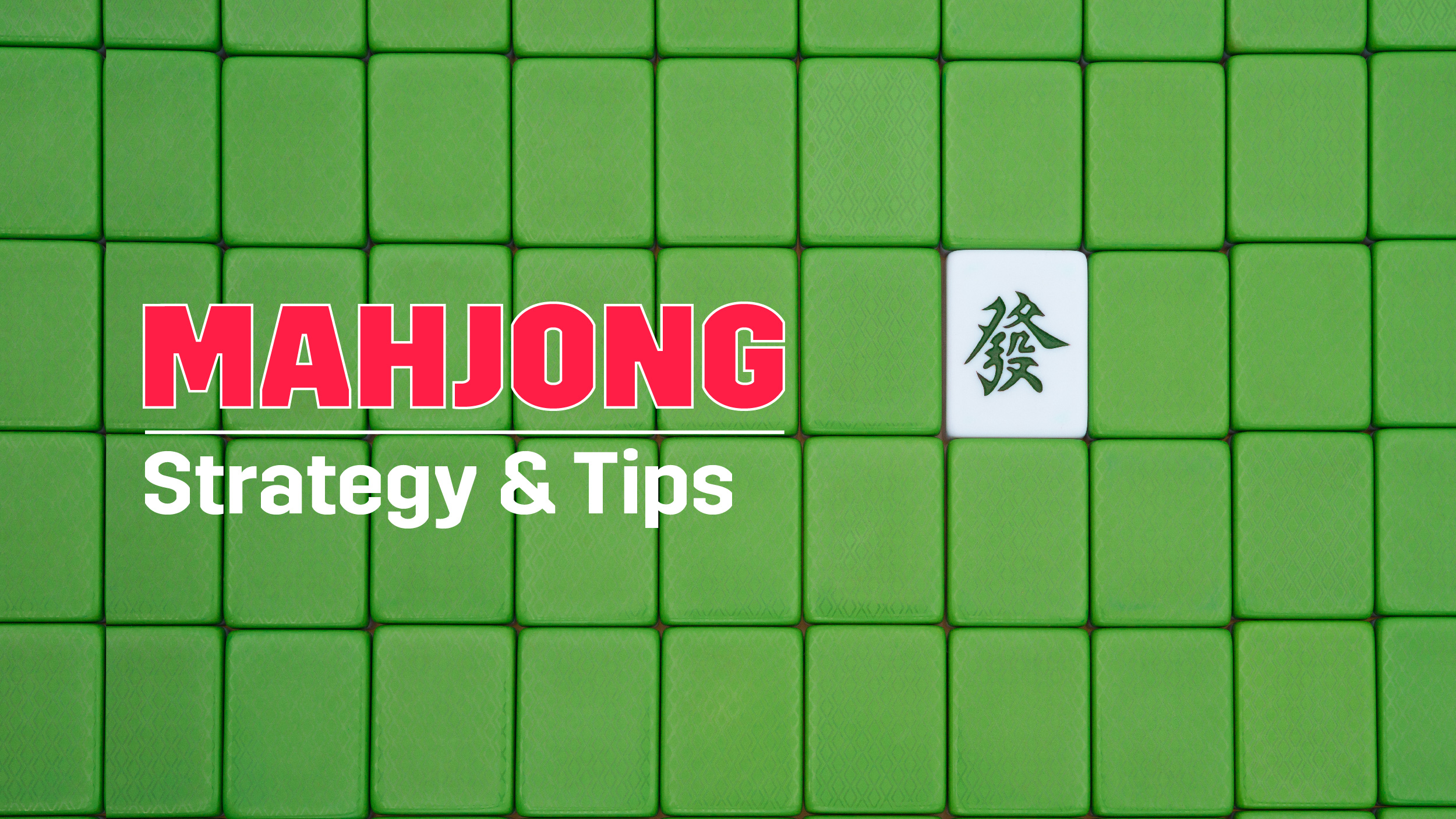 tips to win mahjong puzzle the tile game