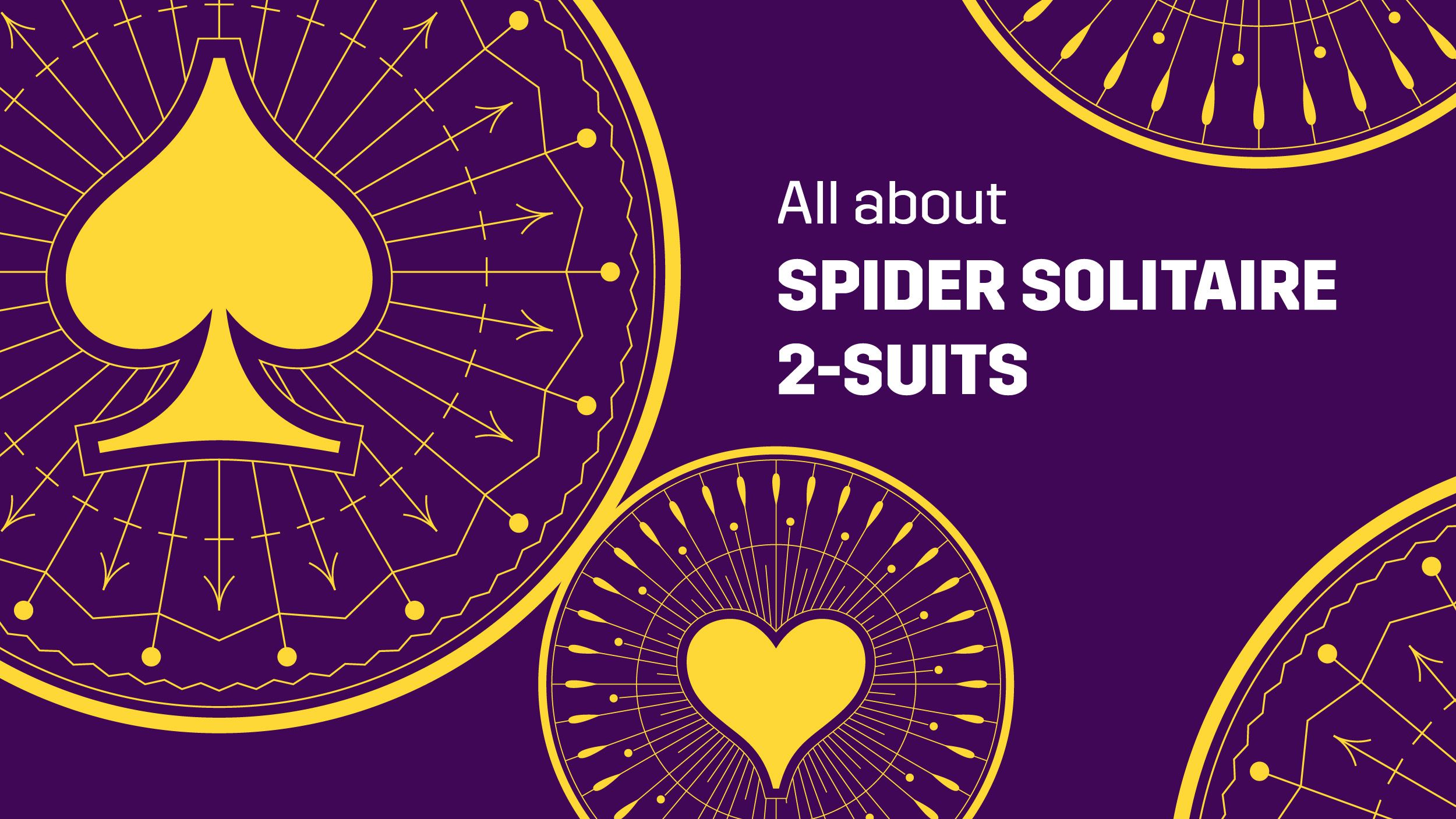 spider solitaire 2 suit