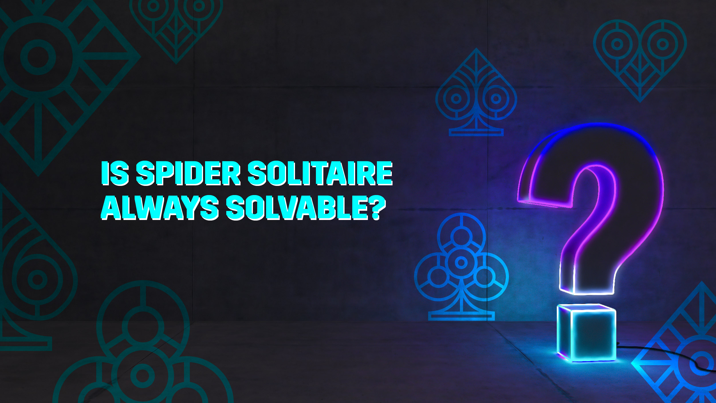 is spider solitaire always solvable